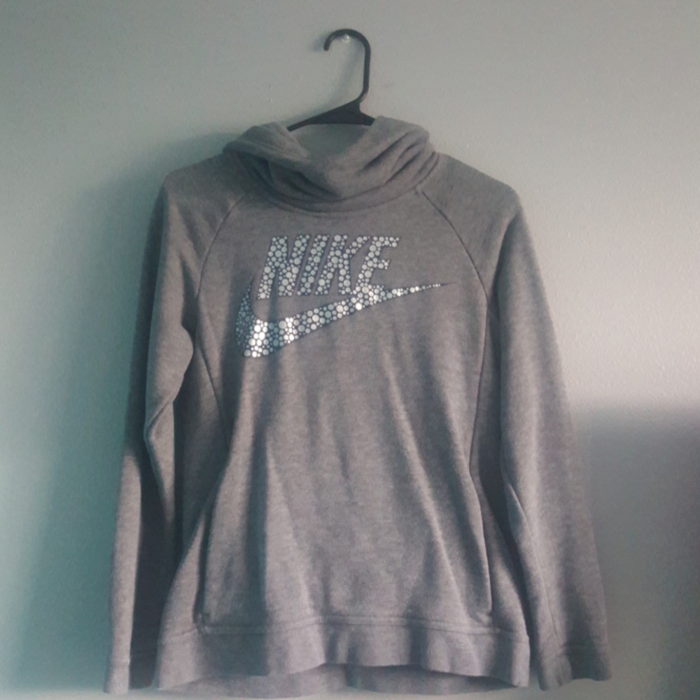 Grey Nike sweatshirt